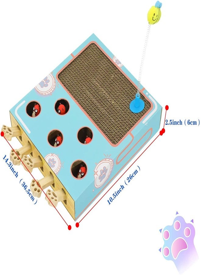 Kartfury Cat Scratcher Cardboard, Cat Scratching, Cat Scratch Pad Corrugated Scratching Bed Interactive Toy - Image 2